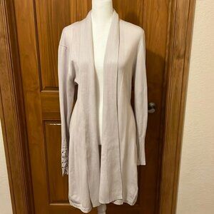 Magashoni Pale Pinkish Purple along Cardigan Size L